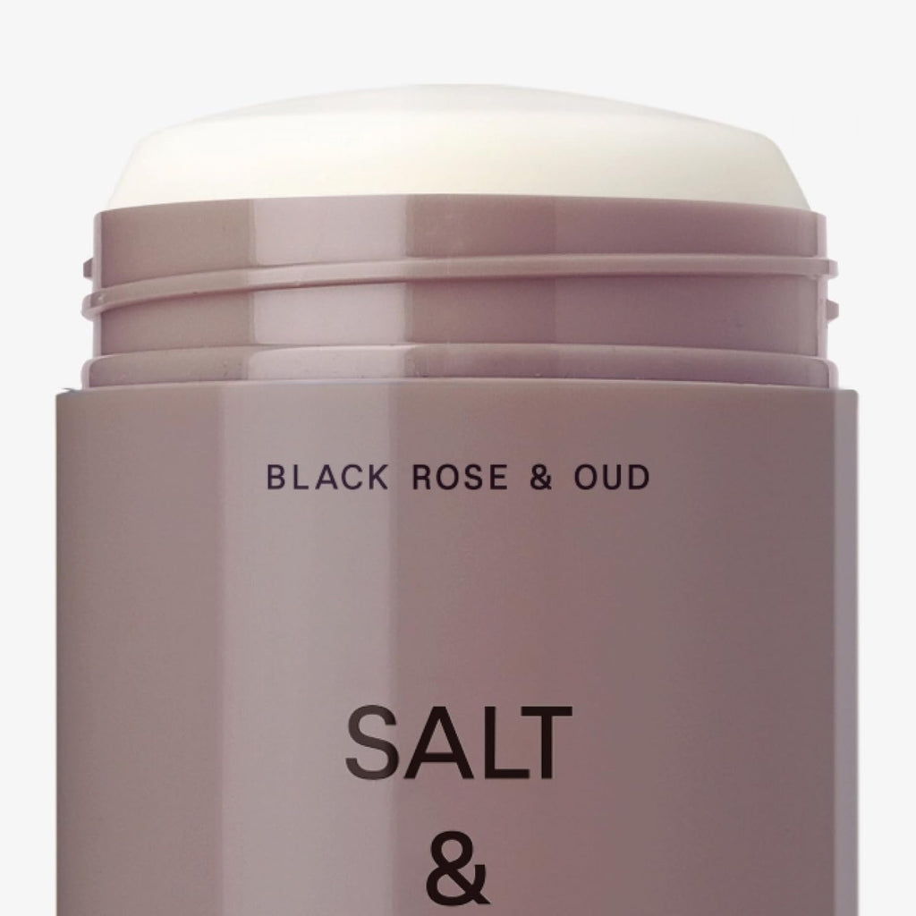 Salt & Stone Aluminum Free Deodorant | Extra Strength 48 Hour Protection for Women & Men | Made with Seaweed Extracts, Niacinamide & Prebiotics | Santal & Vetiver
