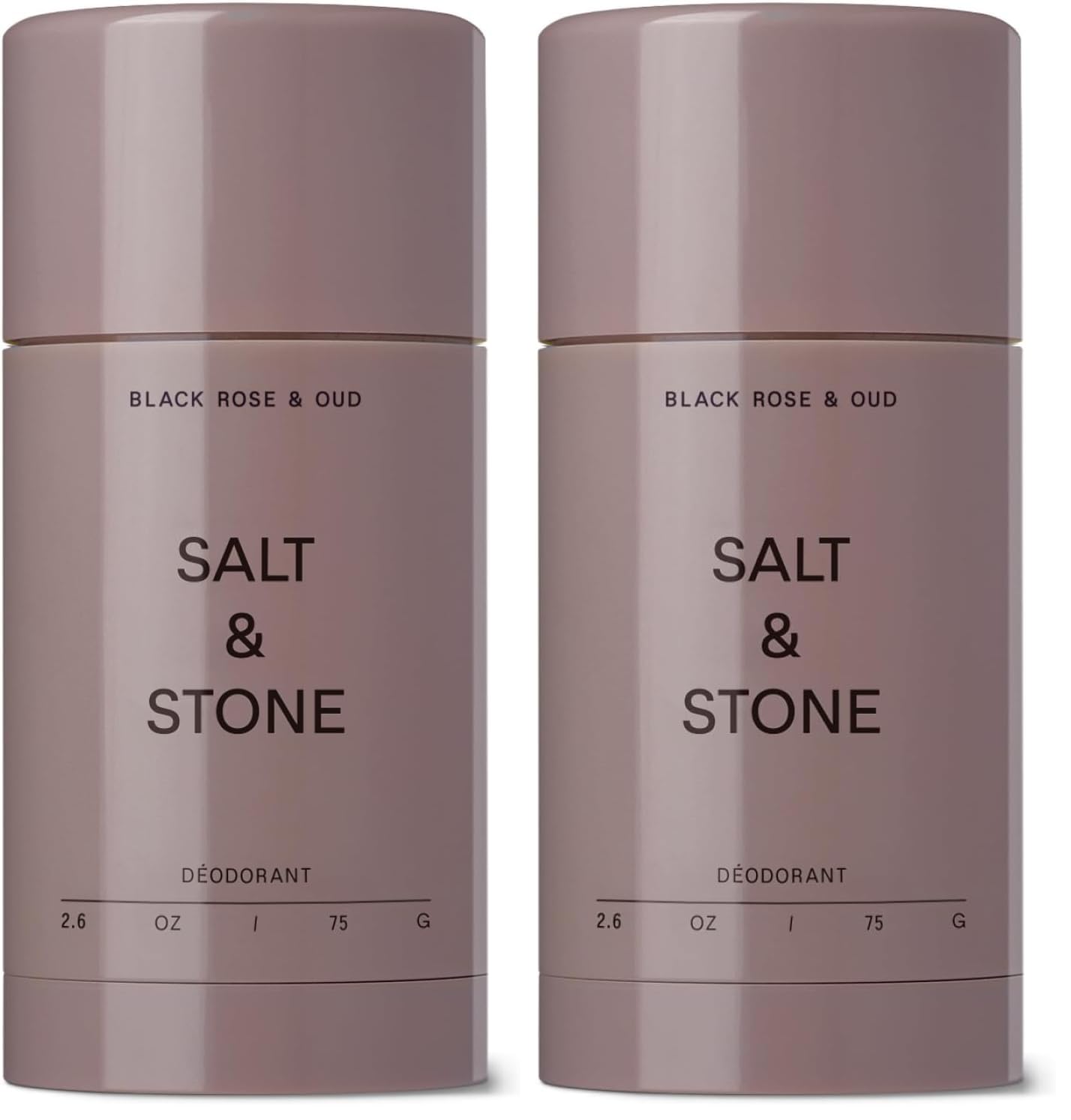 Salt & Stone Aluminum Free Deodorant | Extra Strength 48 Hour Protection for Women & Men | Made with Seaweed Extracts, Niacinamide & Prebiotics | Santal & Vetiver